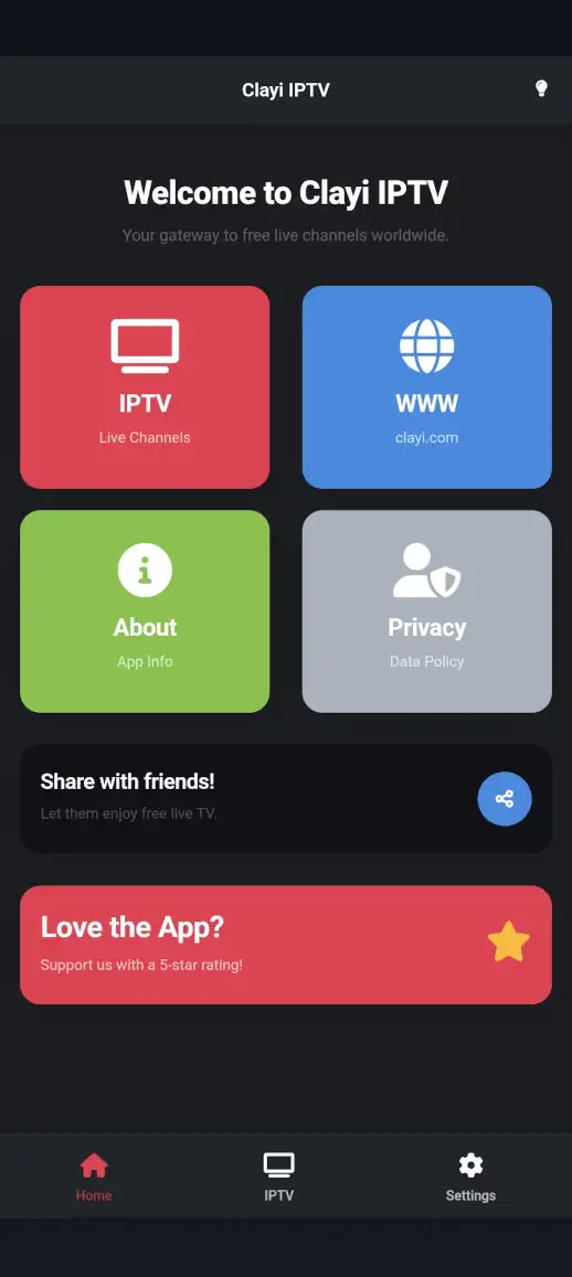 Free IPTV Player & Live TV Image 2